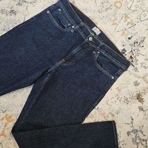 J. Crew Dark Indigo Straight Leg Jeans